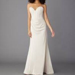 Cashmere Size 10 Lazaro Floor Length Evening Gown - Great Condition